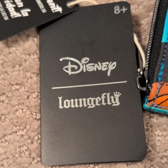 Loungefly Disney Stitch Halloween Blue and Orange Wallet NWT - Picture 2 of 4